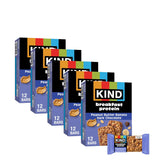 Peanut Butter Banana Dark Chocolate Protein Bars, 1.76 Oz. (Pack of 5 Boxes, 6 Bars Each) by Kind