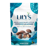 Lily's Sweets No Sugar Added Milk Chocolate Covered Almonds with Stevia, 3.5 oz Bars, Case of 12