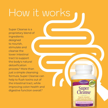 Nature's Secret Super Cleanse: 100-Tablet Pack