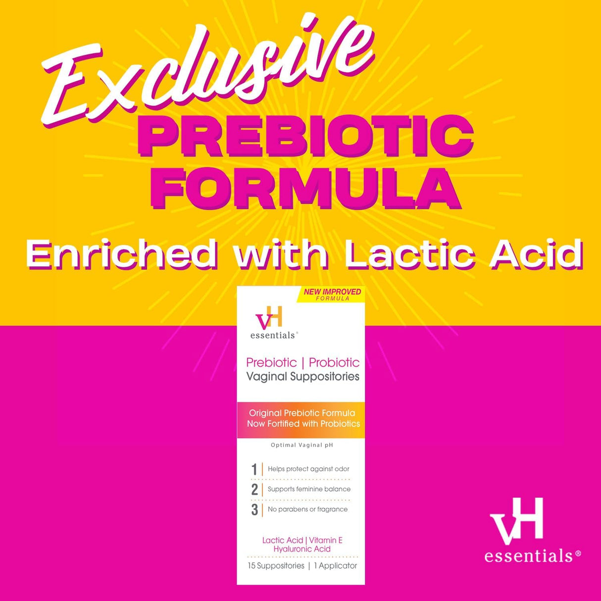 vh essentials lactic acid