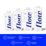 Flow Alkaline Spring Water, 1 Liter, Pack of 6