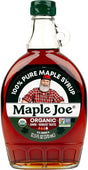 Maple Joe - Organic Dark Maple Syrup, 12.5 fl oz (Pack of 12) - Gluten-Free Kosher