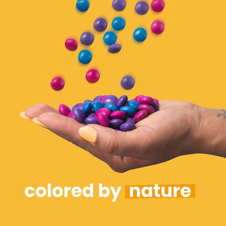 Unreal Crispy Quinoa Chocolate Gems, Dark Chocolate, 5 oz, Pack of 6