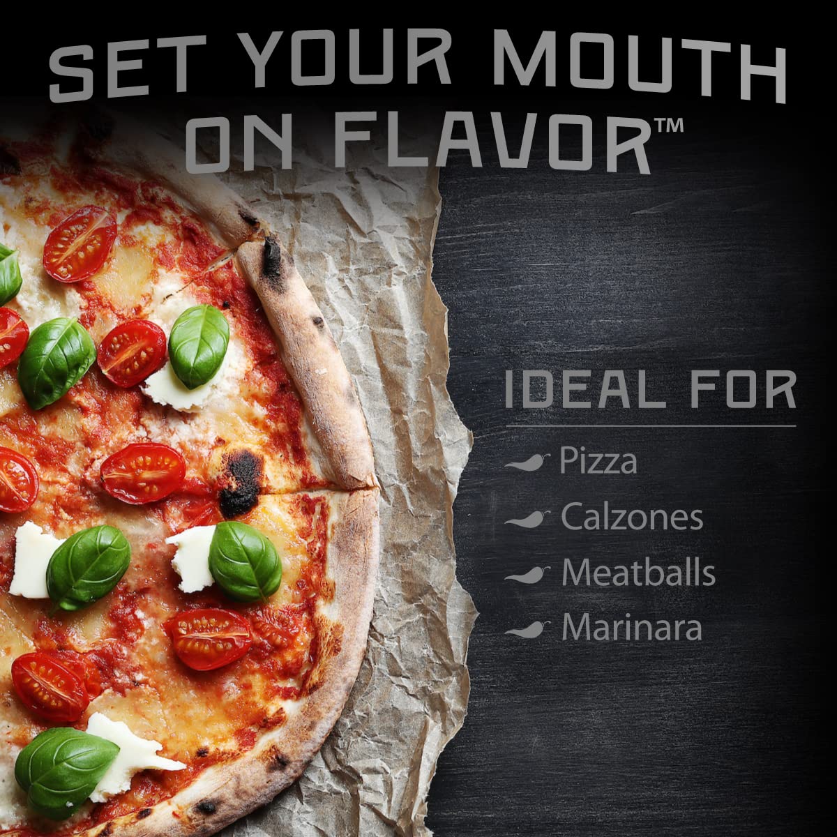 Melinda's Pizza Hot Sauce, Gluten-Free, Award-Winning, Case of 6 (12 oz)