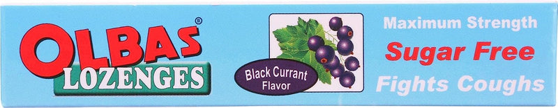 Olbas Lozenges Sugar-Free Black Currant (Pack of 12 - 24 Lozenges) - Cozy Farm 