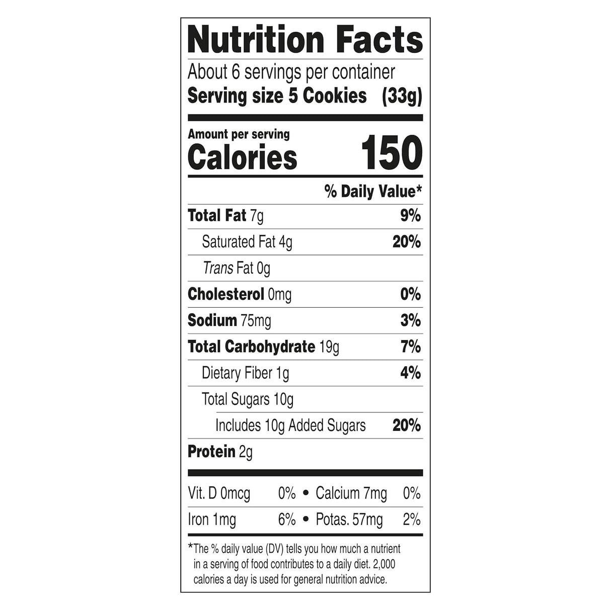 Newman's Own Organics Double Chocolate Chip Cookies, Case of 6, 7 Oz – USDA Certified Organic Cookies