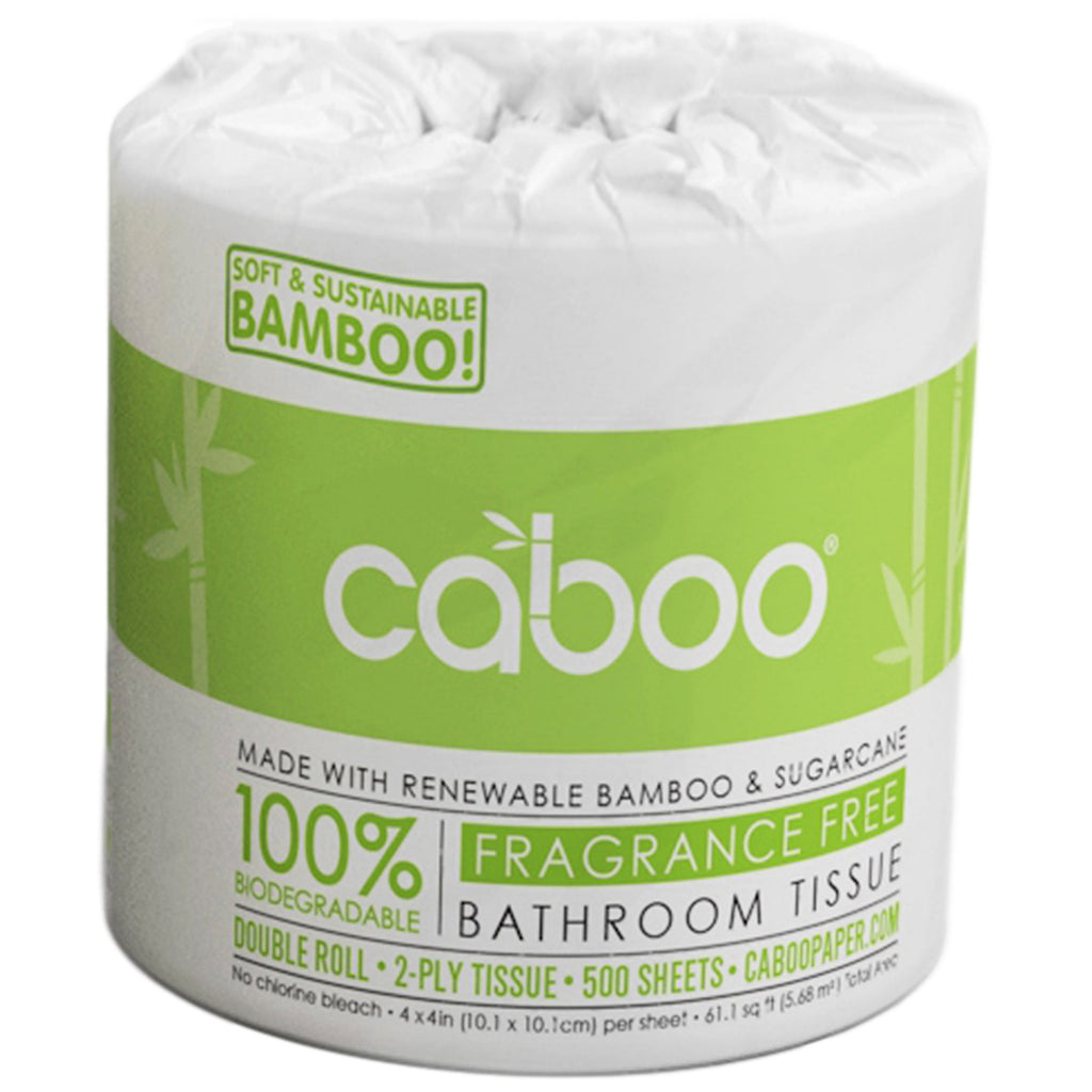 Caboo Bath Tissue 500 Sheet (Pack of 24) - 1 Ct - Cozy Farm 