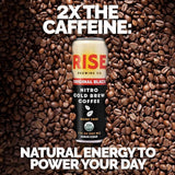 Rise Brewing Co. Organic Black Cold Brew Coffee, 12-Pack × 7 Fl. Oz.