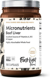 First Light Farms Beef Liver Supplement - 180 Tabs (Ea) - New Zealand Sourced
