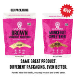 Lakanto Monkfruit Sweetener, Brown, 16 oz., Pack of 8