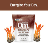Om Mushroom Sup. Cordyceps Organic Mushroom Powder, 7.05 Oz. - Cozy Farm 