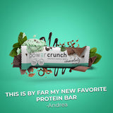 Power Crunch Original Protein Energy Bar Chocolate Mint, Pack of 6, 7 OZ, High-Protein Wafer Bar