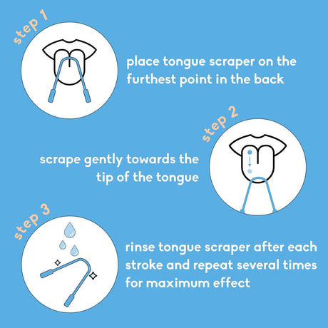The Humble Co. Copper Tongue Scraper, 2 ct (Case of 6)