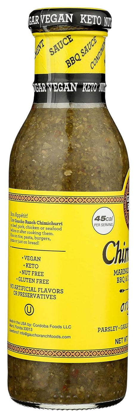 Gaucho Chimichurri Original Dressing, 12.5 Fl. Oz., Pack of 6