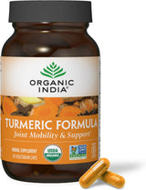 Organic India Turmeric Formula Supplement, 90 Vegetarian Capsules