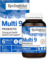 Kyolic Kyo-Dophilus 9 Probiotic Supplement, 9 Billion CFU, Digestive & Immune Support, 90 Capsules