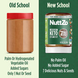 Nuttzo Keto Chocolate Crunchy Natural Spread (6 x 12 Oz) - Cozy Farm 