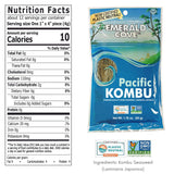 Emerald Cove Premium Pacific Kombu, Silver Grade, 1.76 oz., Pack of 6