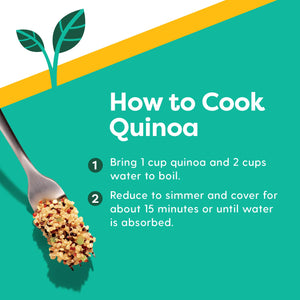 Ancient Harvest Organic Traditional White Quinoa Pack of Six 27oz Bags