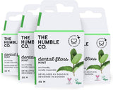 The Humble Co. - Kids Mint Floss Picks, 50 ct (Pack of 4) - Gentle Gum Cleaning