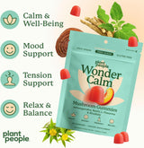 Plant People Mushroom Wonder Calm, Peach, 60 Count