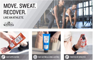 J.R. Watkins Deep Muscle Cooling Gel for Pain Relief (3.3 Oz.) - Cozy Farm 