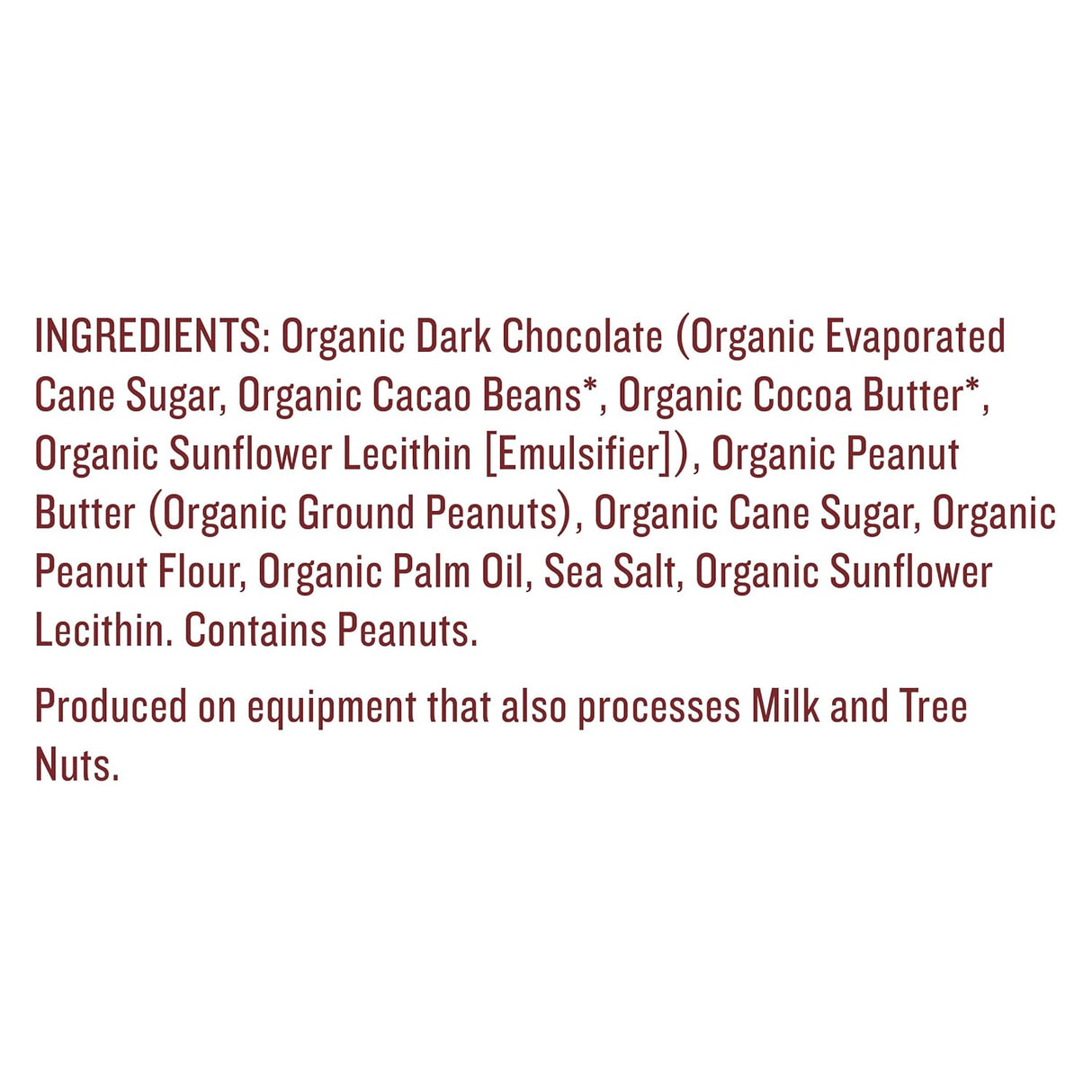 Justin's Organic Peanut Butter Cups, Milk Chocolate, 1.4 oz (Case of 12)