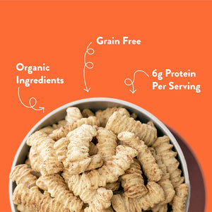 Lesser Evil, Organic Power Curls No Cheese Cheesiness, Case Of 9, 4 oz - Cozy Farm 