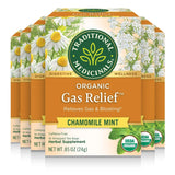 Traditional Medicinals Organic Gas Relief Tea, 16 Bags, Case of 6