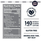 High Brew Black & Bold Cold Brew Coffee, 8 fl oz, Pack of 12