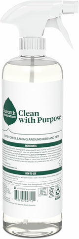 Seventh Generation Glass Cleaner, Pack of 8, 23 Fl. Oz. Bottles