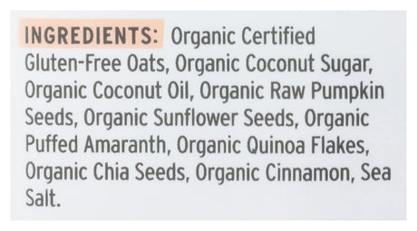 Purely Elizabeth Organic Ancient Grain Granola, Pumpkin Fig, Case of 6, 12 Oz
