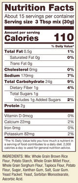 Bob's Red Mill Gluten-Free Pizza Crust Mix, 16 oz, Pack of 4