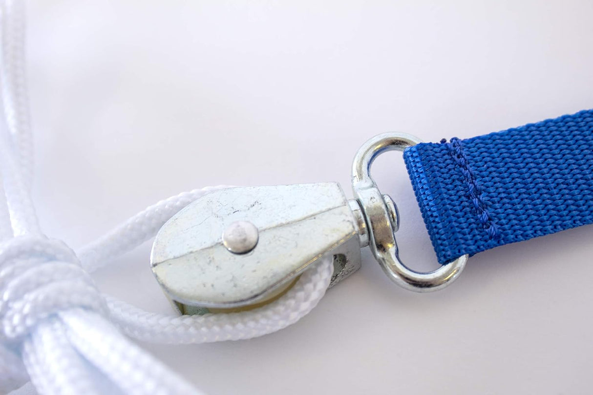 Rangemaster 肩部滑轮带门带 - 用于物理治疗的门上锻炼滑轮系统