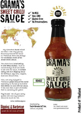 Grama's Sweet Chili Sauce, 13 oz., Pack of 6