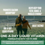 Tropical Oasis Liquid Calcium & Magnesium, Orange Flavor, 16 Fl. Oz.