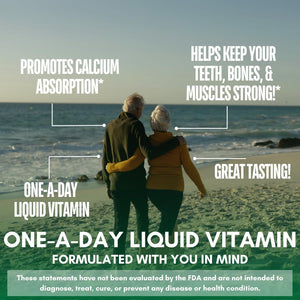 Tropical Oasis Liquid Calcium & Magnesium, Orange Flavor, 16 Fl. Oz.