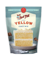 Bob's Red Mill Gluten-Free Yellow Cake Mix, 15.5 oz, Case of 4