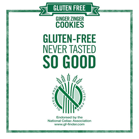 Tate's Bake Shop Ginger Zinger Cookies, 7 Oz. (Pack of 12)