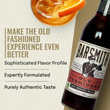 Barsmith Classic Old Fashioned Cocktail Mix, Premium Craft Cocktail, Case of 6 (12.7 fl oz)