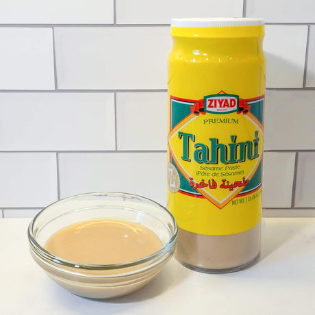 Ziyad Brand Tahini (Paquete de 6) - Pasta de sésamo, 16 oz.
