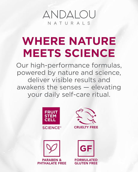 Andalou Naturals Biome Balancing Sensitive Face Cream, Gluten-Free, 1.7 Oz.