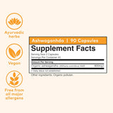 Organic India Ashwagandha, 90 Capsules