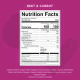Serenity Kids Organic Beet & Carrot Smoothie Pouch, Grain-Free, Dairy-Free, 3.5 oz, Pack of 6