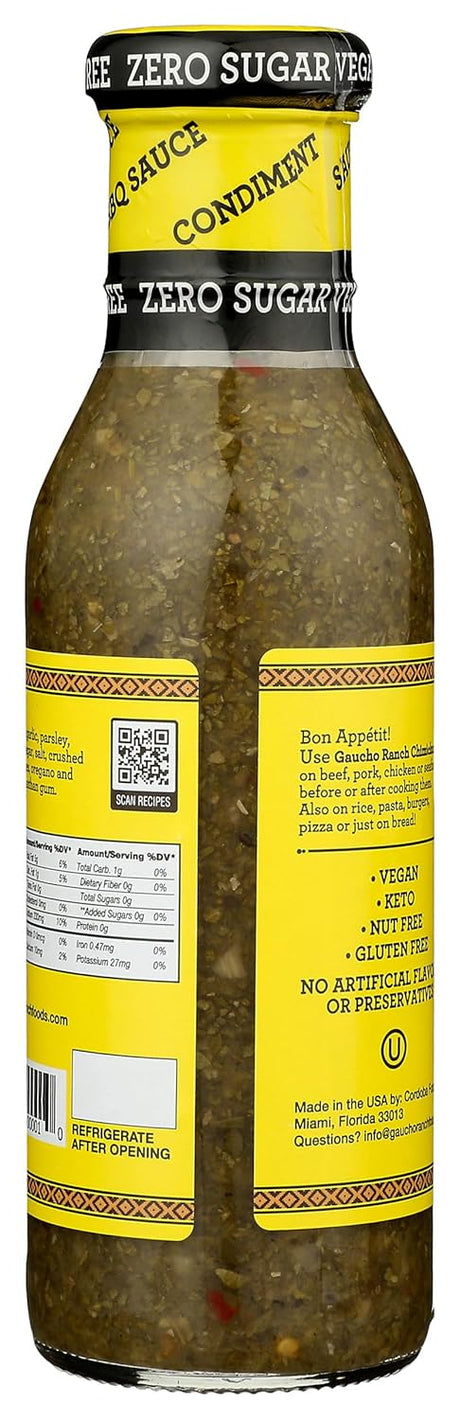 Gaucho Chimichurri Original Dressing, 12.5 Fl. Oz., Pack of 6