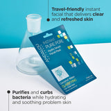 Andalou Naturals Instant Pure Pore Facial Mask, Coconut Water Clarifying, Case of 6, 0.6 Fl Oz – Natural Pore Refining Treatment