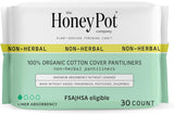 The Honey Pot Everyday Pantiliners, Non-Herbal, 30 Count