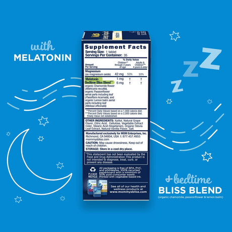 Mommy's Bliss Sleep Chewables for Kids (Pack of 35) - Cozy Farm 