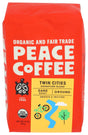 Peace Coffee - 100% Organic Twin Cities Ground, 12 oz (Pack of 6) - Best Tasting Coffee