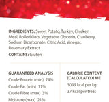 Caledon Farms Turkey Dog Cookies, 8 Oz, Pack of 4